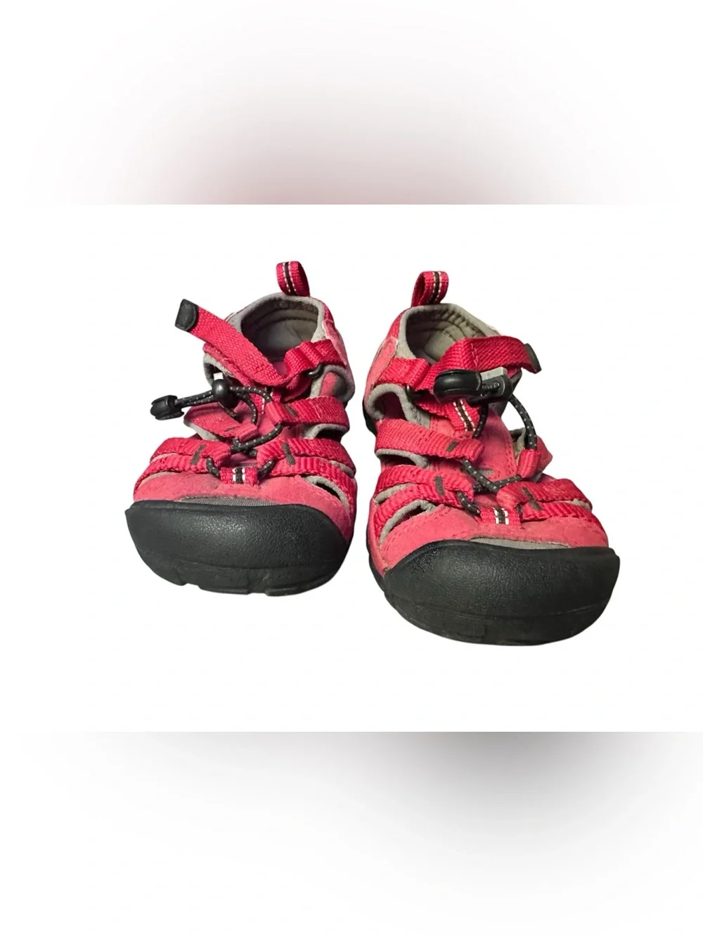 Keen Seacamp II CNX Sandals Red Toddler Size  12